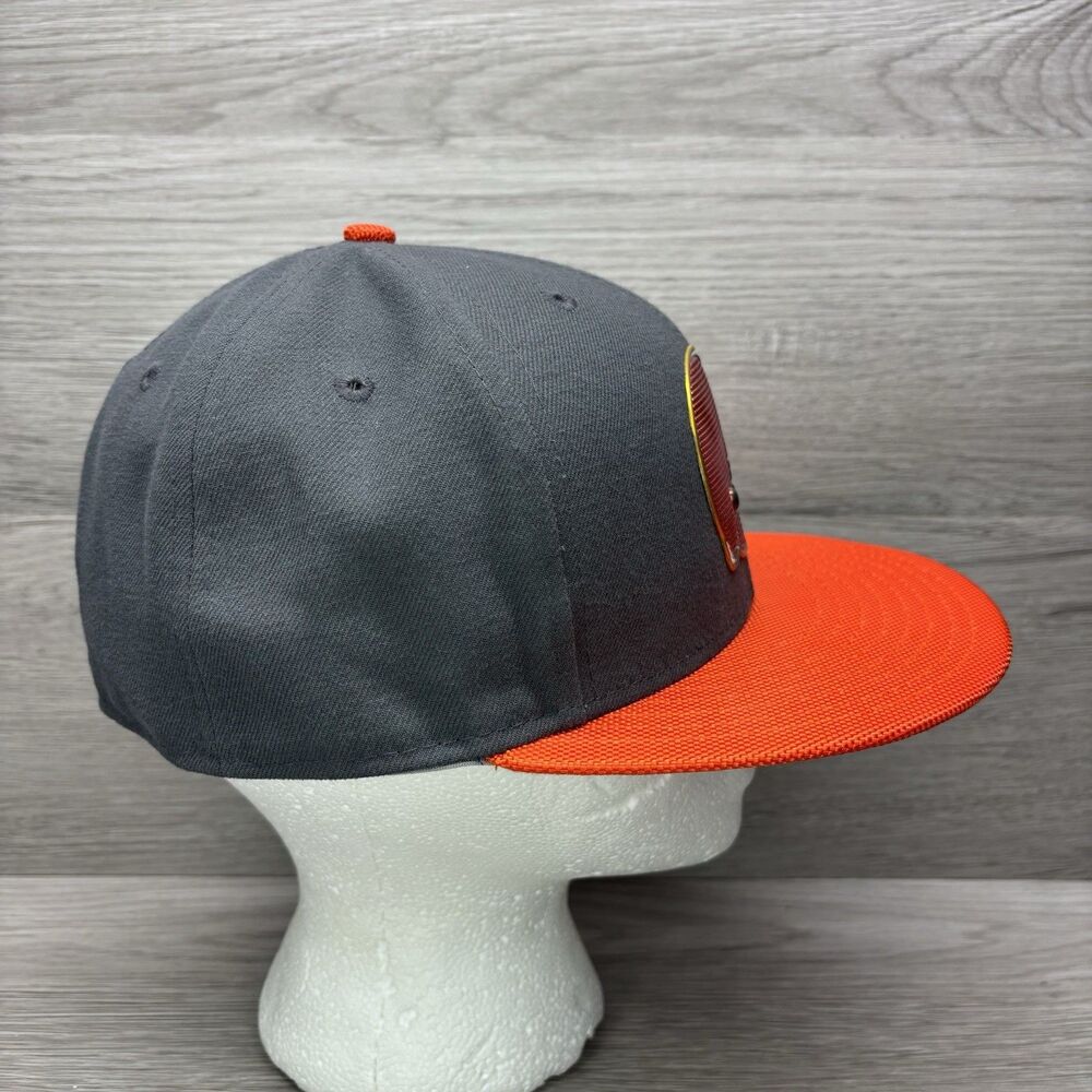 NFL Cleveland Browns New Era 59Fifty Fitted Hat Size 7 1/4 Brown Orange Brimmed - Picture 4 of 11